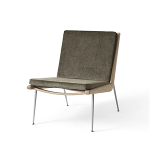 &Tradition Fauteuil Boomerang HM1 Chêne Huilé/Duke 004/Acier