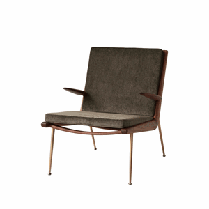 &Tradition Boomerang HM2 Fauteuil M. Accoudoir Noyer/ Duke 004