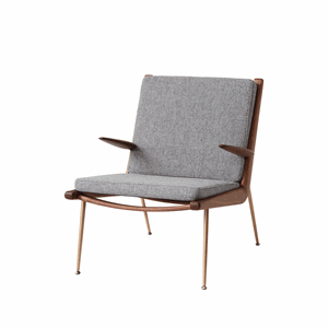 &Tradition Boomerang HM2 Fauteuil M. Accoudoir Noyer/ Hallingdal 130