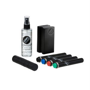 Kit de démarrage Chat Board Woody pour planches de discussion en chêne Noir/Noir/ Rouge/ Bleu/ Vert