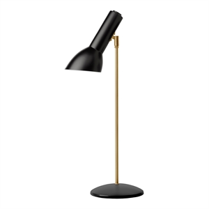 CPH Lighting Oblique Lampe à Poser Noir/Laiton