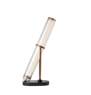 DCW Éditions La Lampe Frechin Lampe à Poser Or/ Noir