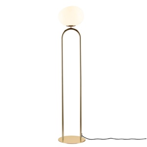 Lampadaire Design For The People Shapes en Laiton