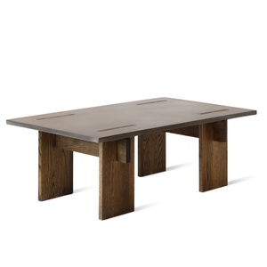 Eberhart Arnold Table Basse Béton foncé/Chêne Foncé - Édition Limitée