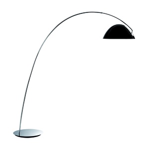 Estiluz Pluma Lampadaire Noir