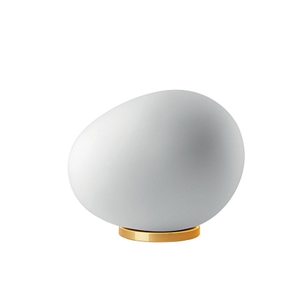 Foscarini Gregg Media Table Lamp White/Gold Dimmable
