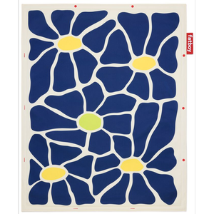 Tapis Fatboy Flying Carpet 140x180 cm Bleu Marine/ Crème