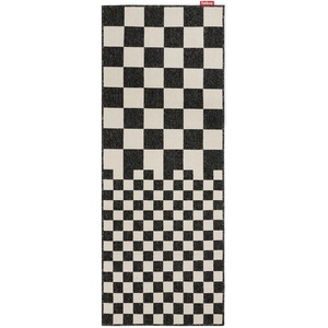 Tapis Fatboy Carpretty Catwalk Square Affair 80x200 cm Anthracite/ Crème