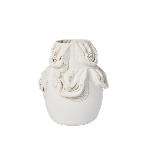 Vase Ferm Living Drisca H23 Blanc Cassé