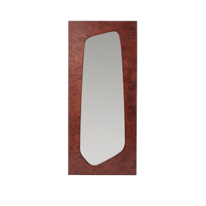 Miroir Folia Ferm Living H135 en Bois de Ronce Teinté Foncé