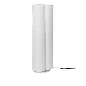 Lampe à Poser Boe H80 de Ferm Living, Argent/naturel