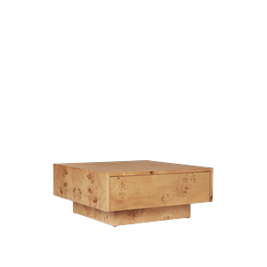 Table Basse de Rangement Ferm Living en Loupe de Chêne Naturel