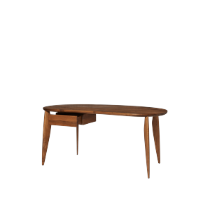 Table à Manger Ferm Living Feve en Noyer