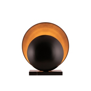 Lampe à Poser Globen Lighting Orbit Noir/marbre Noir