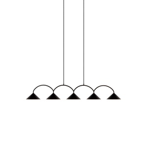 Noir Globen Lighting Curve 5 Suspension