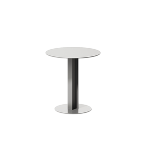 +Halle HEB 02 Table de Jardin Ø70xH73 Gris Métallisé