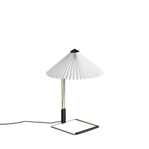 HAY Matin Lampe à Poser Petit Blanc