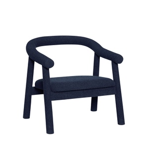 Hübsch Ouli Fauteuil Bleu foncé