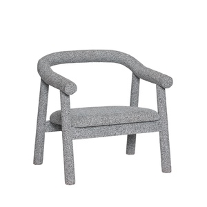 Hübsch Ouli Fauteuil Gris Clair Mélange