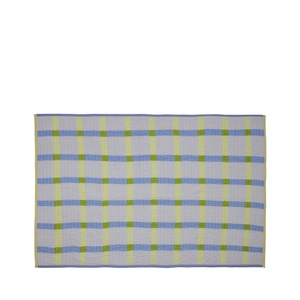 Tapis Hübsch Tento Gris/ Jaune