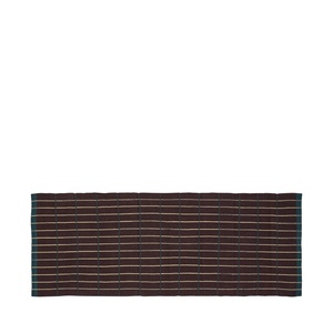 Tapis Cottage Hübsch 80x200 Brun/ Vert Foncé