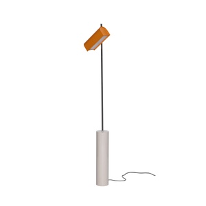 Hübsch Lampadaire Réflecteur Orange