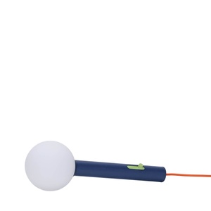 Hübsch Talk Lampe Portative Bleu