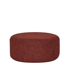 Grand Pouf Marshmellow de Hübsch , Rouge