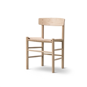 Fredericia Furniture Mogensen J39 Chaise de Table à Manger Chêne Savonné/fil de Papier