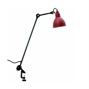 Lampe Gras N201 Lampe à Poser Noir Mat et Rouge Mat