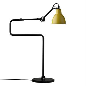 Lampe Gras N317 Lampe à Poser Noir Mat et Jaune Mat