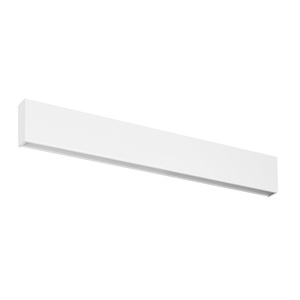Applique Murale Bi-émission Linea Light Box_W2 Ø61 Blanc