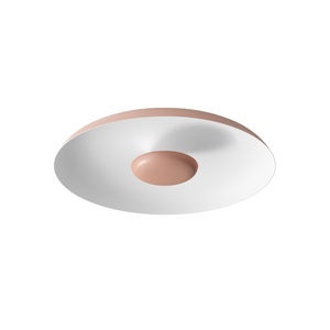 Plafonnier Linea Light Basin_S Ø48 Beige Rouge