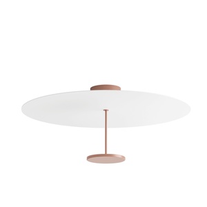 Plafonnier Linea Light Stilo_S Ø74 Beige Rouge