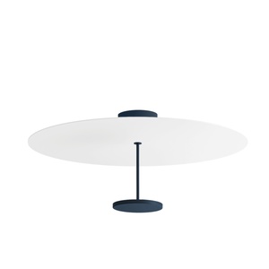 Plafonnier Linea Light Stilo_S Ø74 Bleu Acier