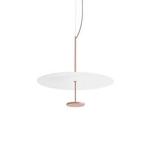 Suspension Linea Light Stilo_P Ø54 Beige Rouge