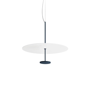 Suspension Linea Light Stilo_P Ø54 Acier Bleu