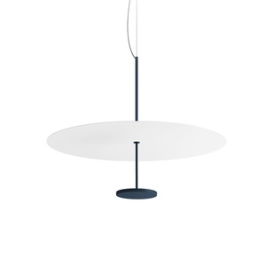 Suspension Linea Light Stilo_P Ø74 Acier Bleu