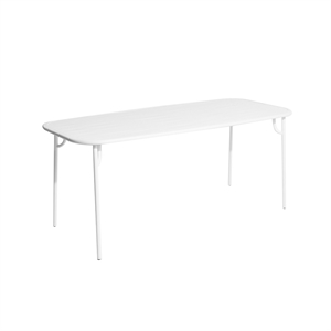 Petite Friture Table Rectangulaire WEEK-END Blanc
