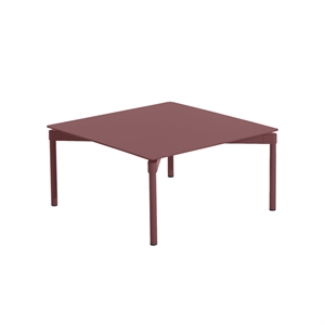 Petite Friture FROMME Table Basse Brun Rouge