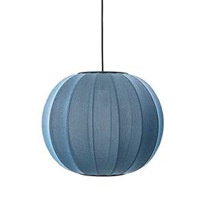 Made By Hand Knit-Wit Round Suspension Blue Stone Ø45