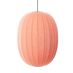Made By Hand Knit-Wit Oval Suspension Corail Ø65
