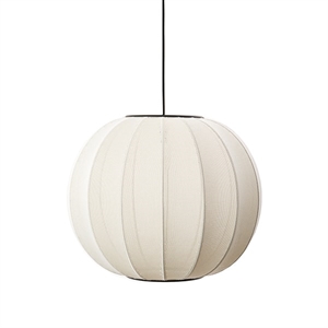 Made By Hand Knit-Wit Round Suspension Pearl White Ø45