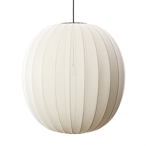 Made By Hand Knit-Wit Round Suspension Pearl White Ø75