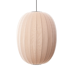Made By Hand Knit-Wit Oval Suspension Sand Stone Ø65