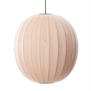 Made By Hand Knit-Wit Round Suspension Sand Stone Ø75