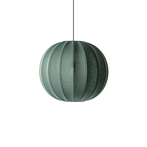 Made By Hand Knit-White Suspension Rond Ø60 Tweed Vert