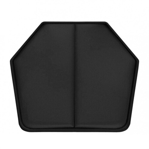 Coussin de Chaise Magis One Seat (2 Pièces) en Cuir Noir