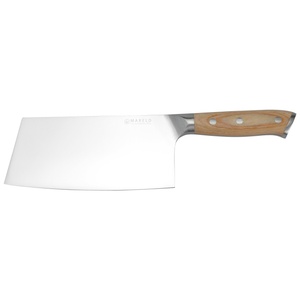Couteau couperet européen Mareld 18 cm bois clair