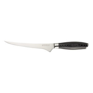 Couteau à Fileter Flexible Japonais Mareld Akio 19 cm Noir